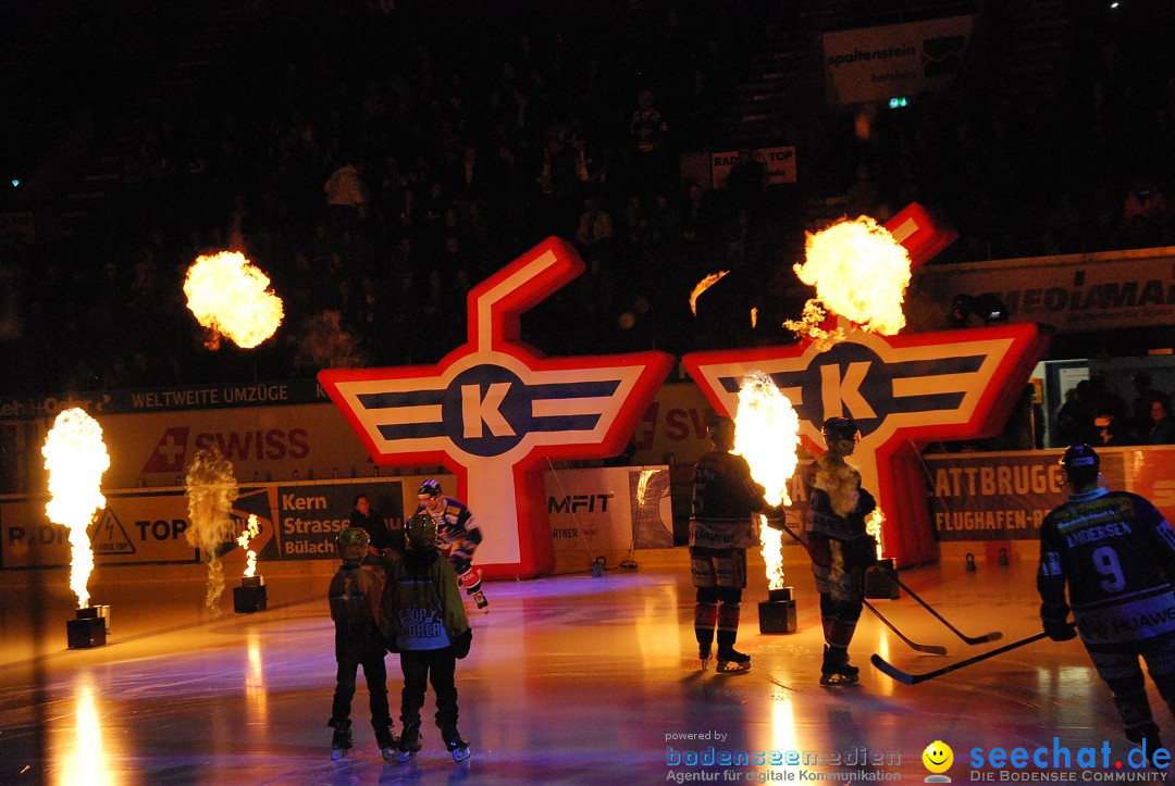 Eishockey Kloten - Schweiz: EHC Kloten vs. HC Lugano 3:1, 17.10.2017