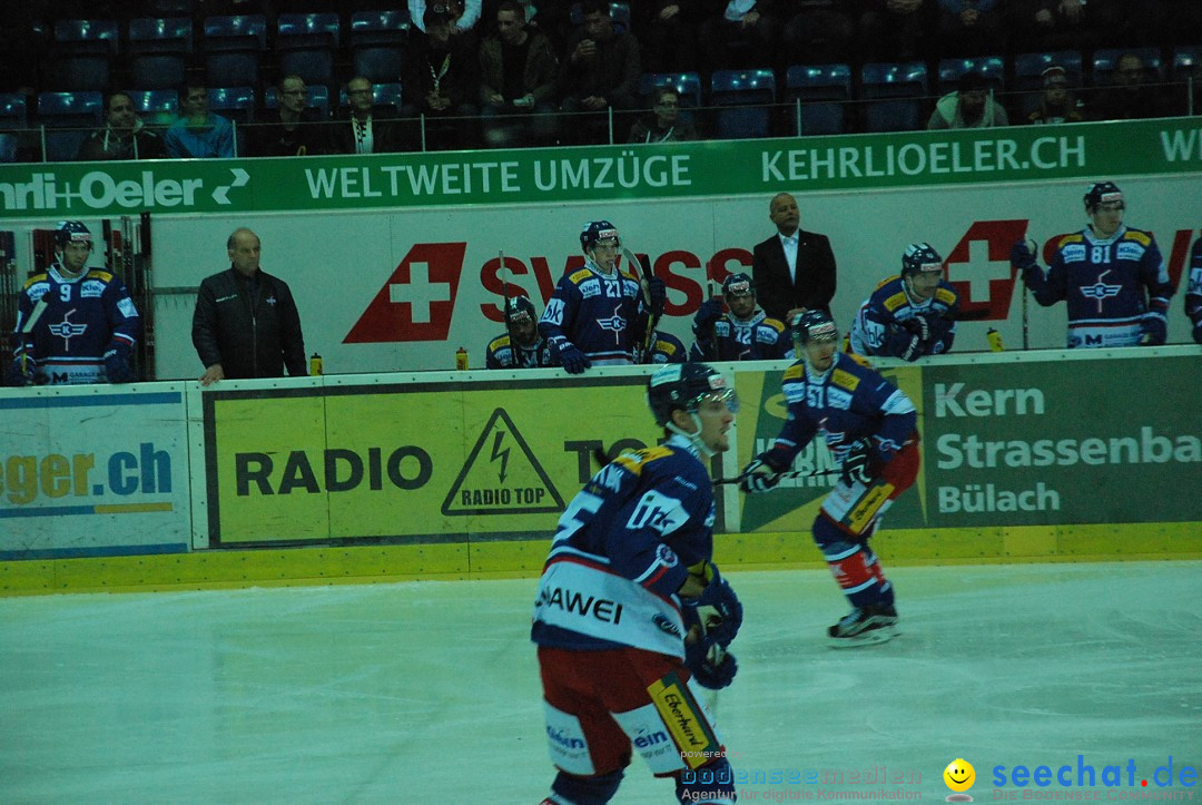 Eishockey Kloten - Schweiz: EHC Kloten vs. HC Lugano 3:1, 17.10.2017