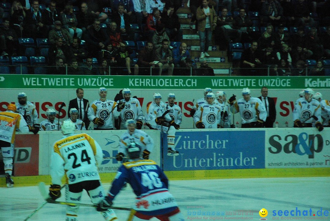 Eishockey Kloten - Schweiz: EHC Kloten vs. HC Lugano 3:1, 17.10.2017