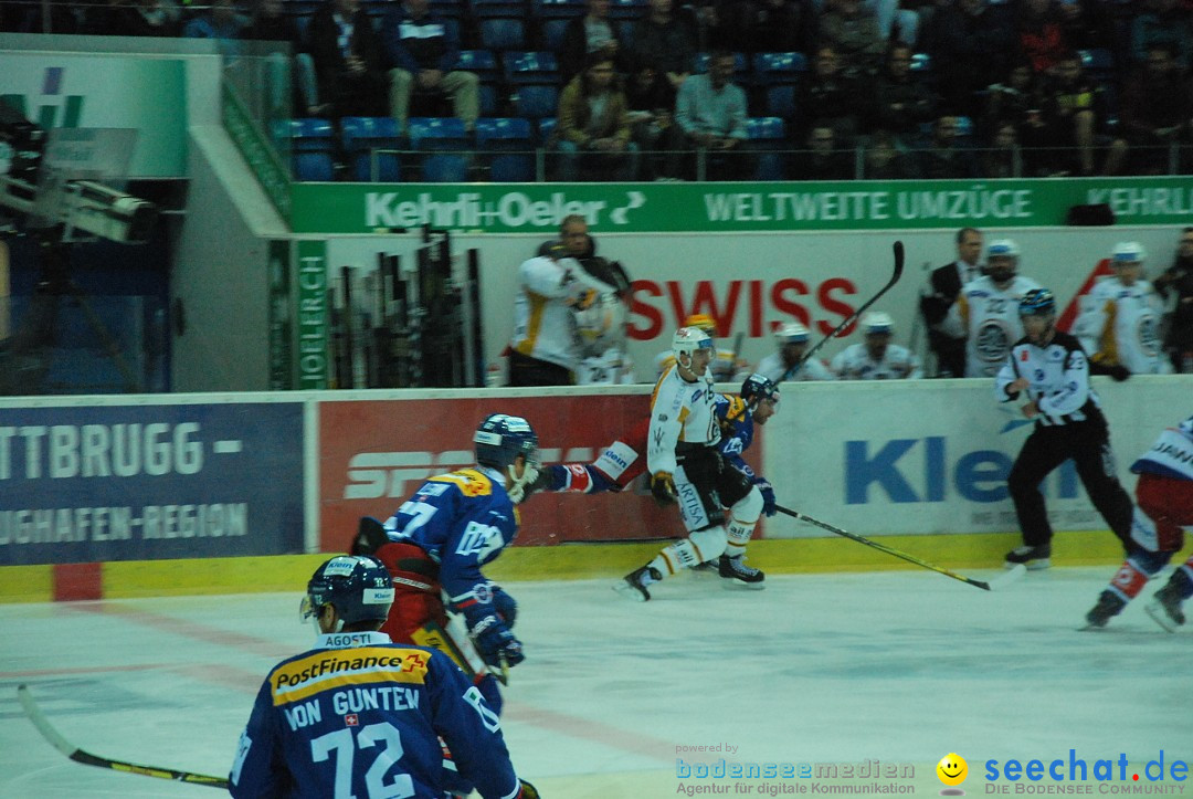 Eishockey Kloten - Schweiz: EHC Kloten vs. HC Lugano 3:1, 17.10.2017