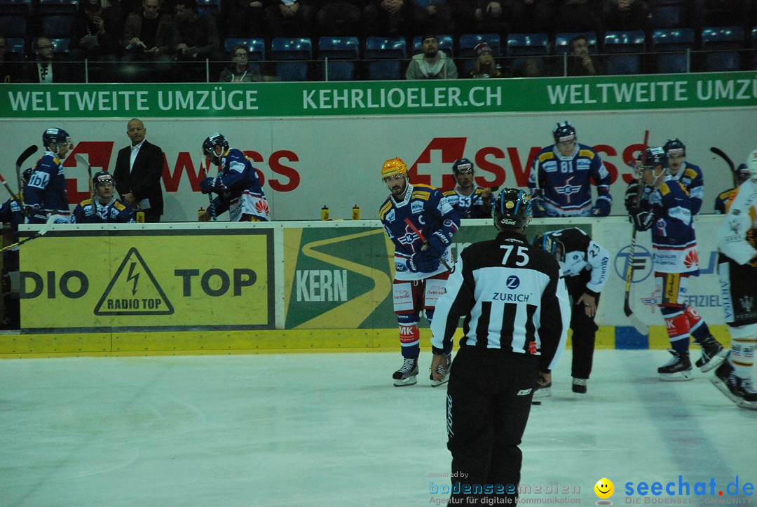 Eishockey Kloten - Schweiz: EHC Kloten vs. HC Lugano 3:1, 17.10.2017