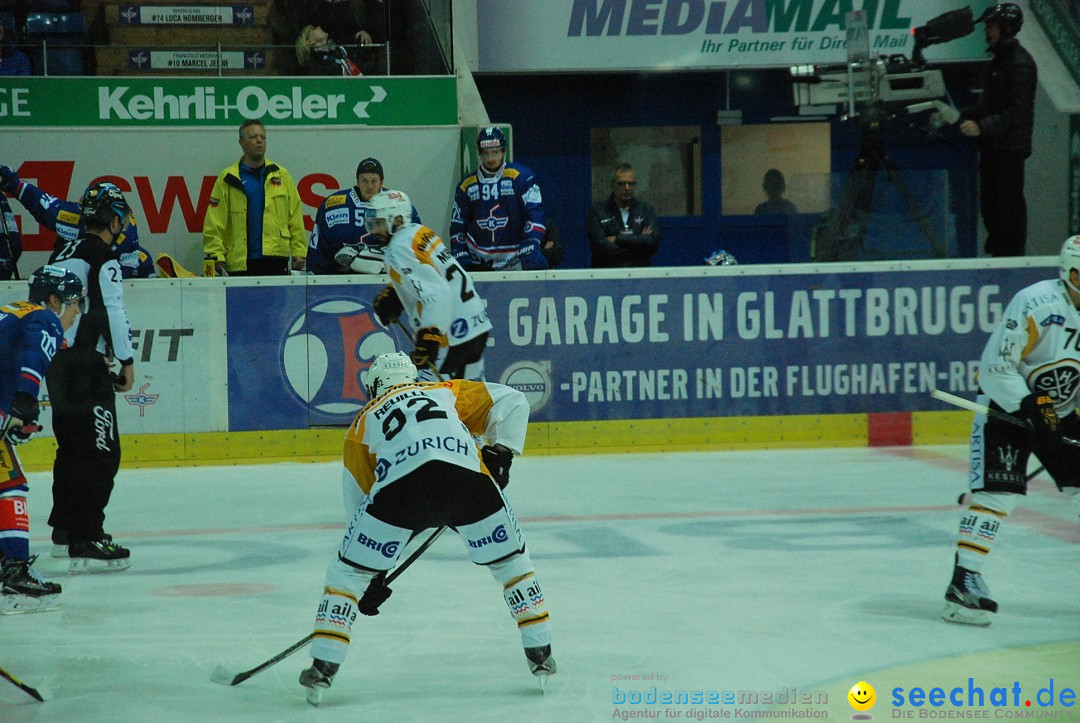 Eishockey Kloten - Schweiz: EHC Kloten vs. HC Lugano 3:1, 17.10.2017