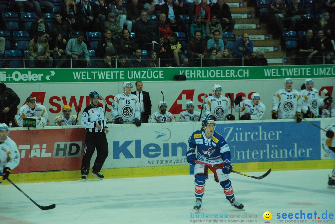 Eishockey Kloten - Schweiz: EHC Kloten vs. HC Lugano 3:1, 17.10.2017