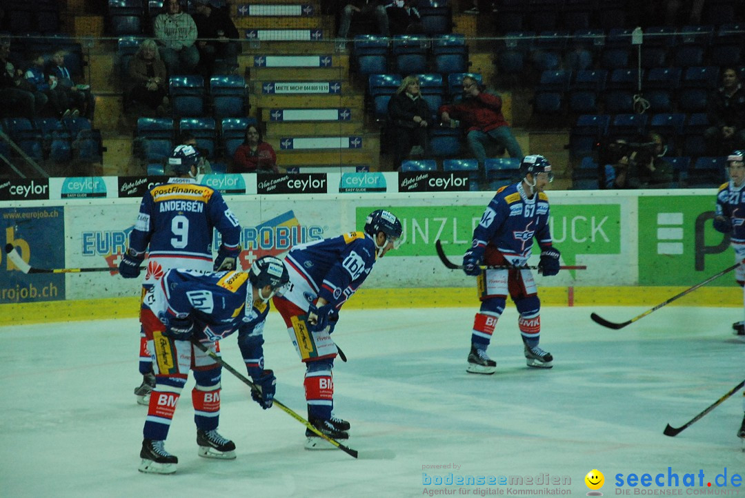 Eishockey Kloten - Schweiz: EHC Kloten vs. HC Lugano 3:1, 17.10.2017