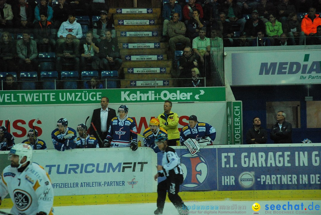 Eishockey Kloten - Schweiz: EHC Kloten vs. HC Lugano 3:1, 17.10.2017