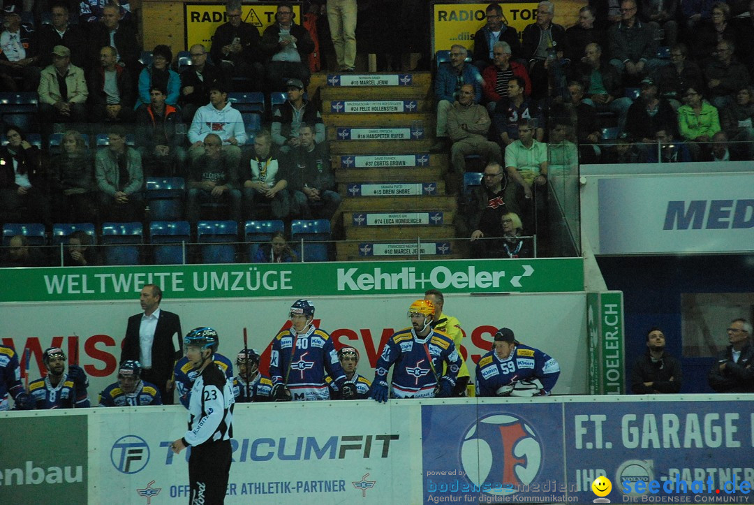 Eishockey Kloten - Schweiz: EHC Kloten vs. HC Lugano 3:1, 17.10.2017