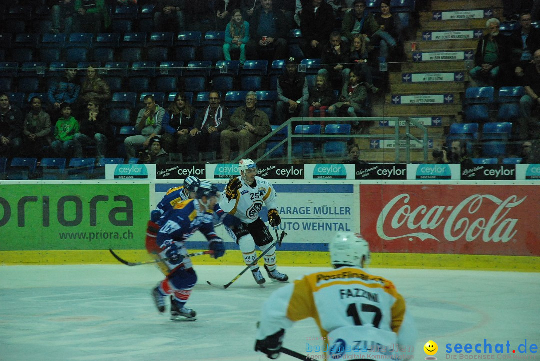 Eishockey Kloten - Schweiz: EHC Kloten vs. HC Lugano 3:1, 17.10.2017