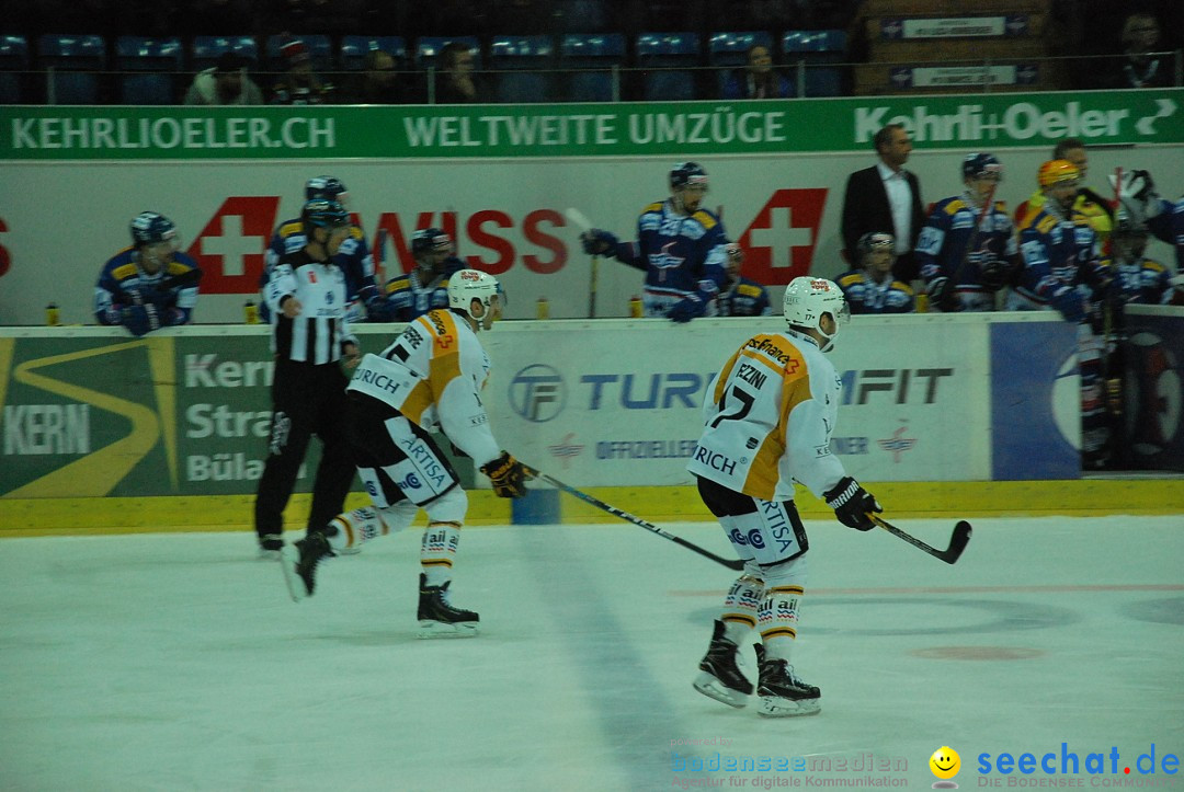 Eishockey Kloten - Schweiz: EHC Kloten vs. HC Lugano 3:1, 17.10.2017