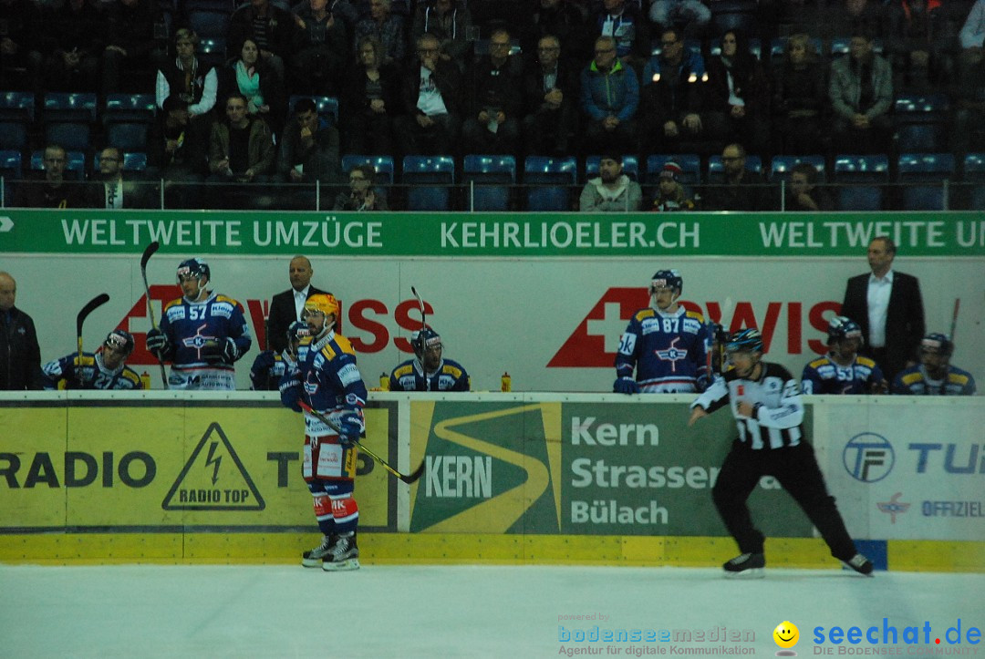 Eishockey Kloten - Schweiz: EHC Kloten vs. HC Lugano 3:1, 17.10.2017