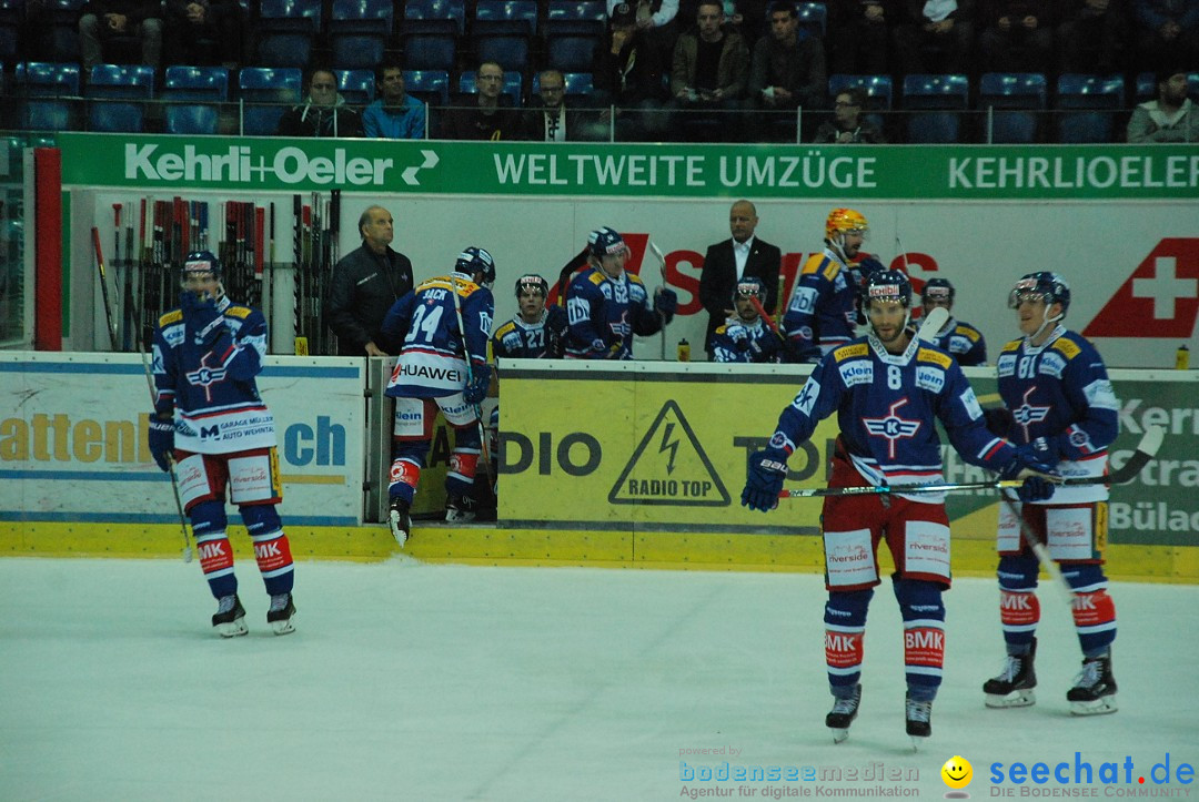 Eishockey Kloten - Schweiz: EHC Kloten vs. HC Lugano 3:1, 17.10.2017