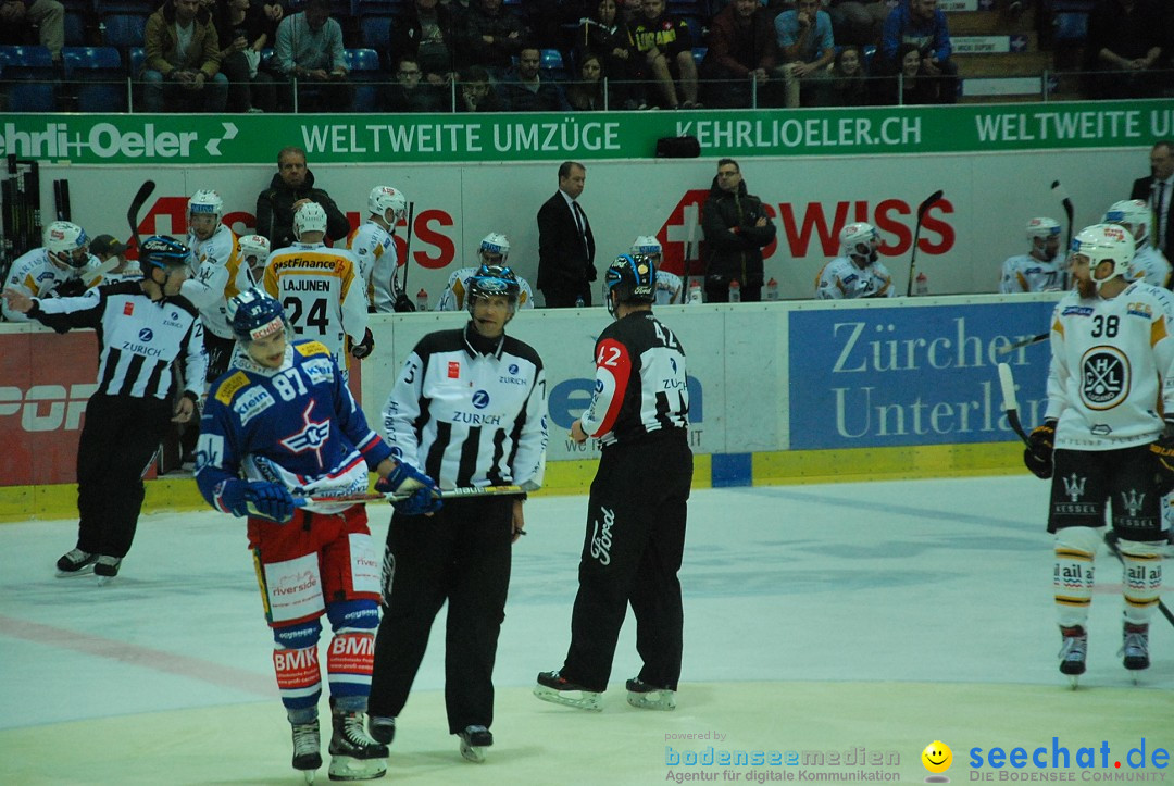 Eishockey Kloten - Schweiz: EHC Kloten vs. HC Lugano 3:1, 17.10.2017