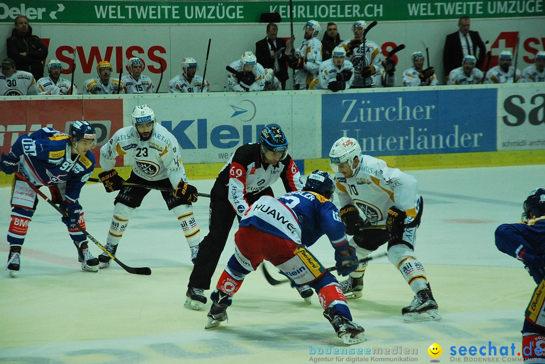 Eishockey Kloten - Schweiz: EHC Kloten vs. HC Lugano 3:1, 17.10.2017