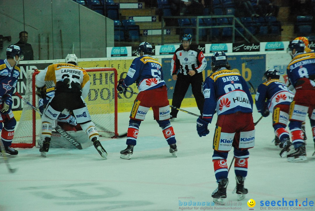 Eishockey Kloten - Schweiz: EHC Kloten vs. HC Lugano 3:1, 17.10.2017