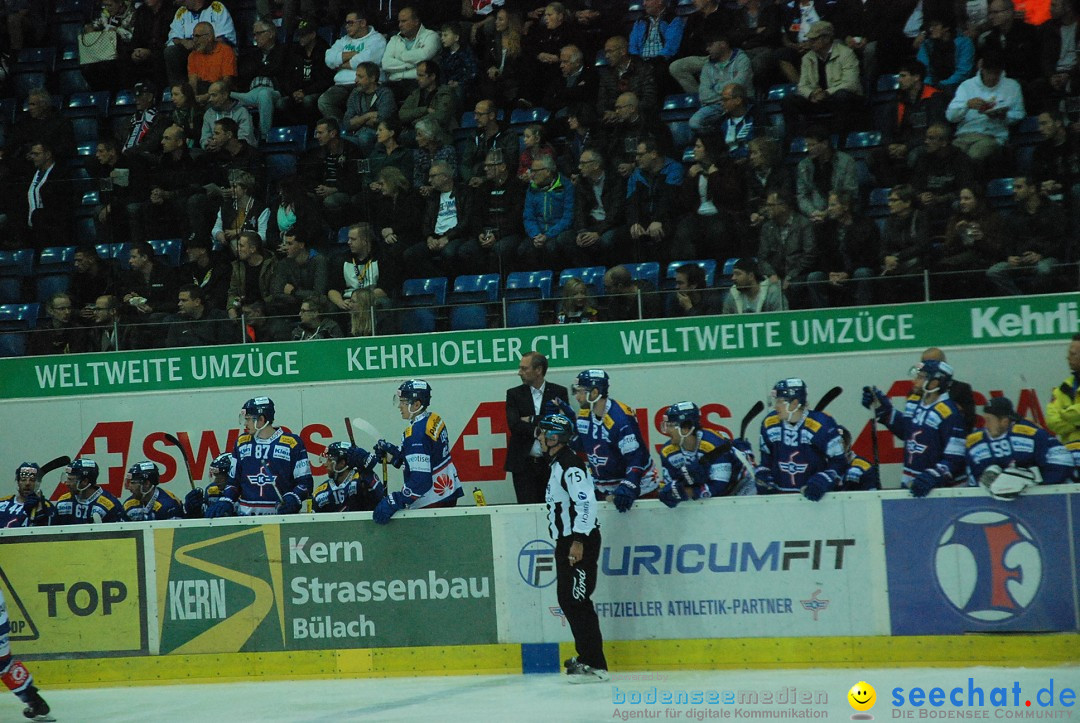 Eishockey Kloten - Schweiz: EHC Kloten vs. HC Lugano 3:1, 17.10.2017