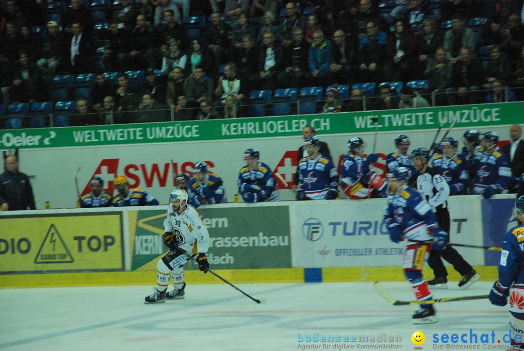 Eishockey Kloten - Schweiz: EHC Kloten vs. HC Lugano 3:1, 17.10.2017