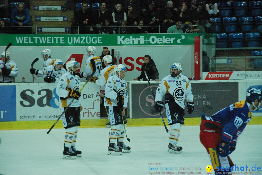 Eishockey Kloten - Schweiz: EHC Kloten vs. HC Lugano 3:1, 17.10.2017