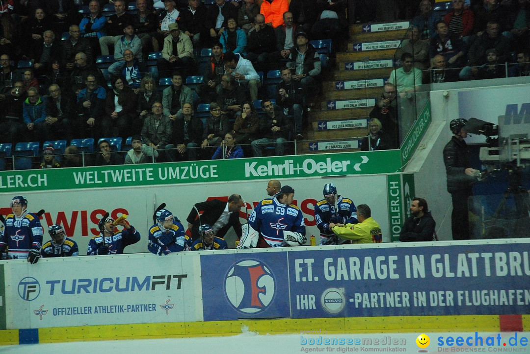 Eishockey Kloten - Schweiz: EHC Kloten vs. HC Lugano 3:1, 17.10.2017