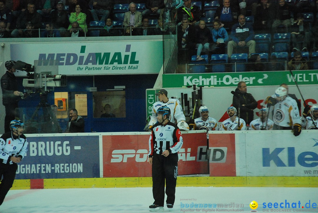 Eishockey Kloten - Schweiz: EHC Kloten vs. HC Lugano 3:1, 17.10.2017