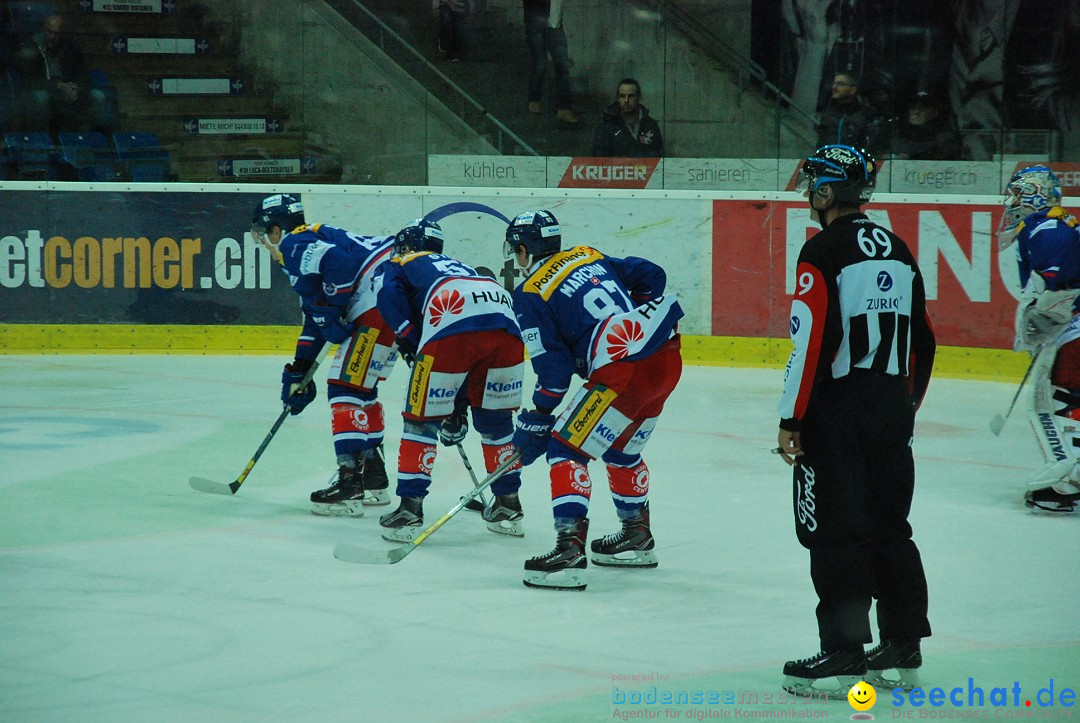 Eishockey Kloten - Schweiz: EHC Kloten vs. HC Lugano 3:1, 17.10.2017