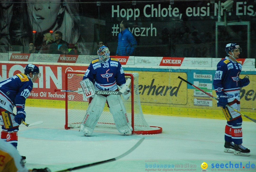 Eishockey Kloten - Schweiz: EHC Kloten vs. HC Lugano 3:1, 17.10.2017