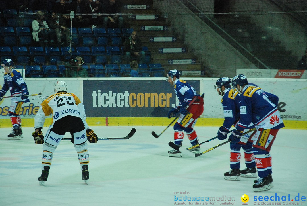 Eishockey Kloten - Schweiz: EHC Kloten vs. HC Lugano 3:1, 17.10.2017