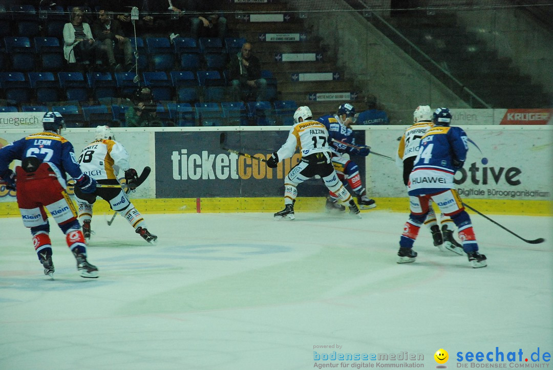 Eishockey Kloten - Schweiz: EHC Kloten vs. HC Lugano 3:1, 17.10.2017