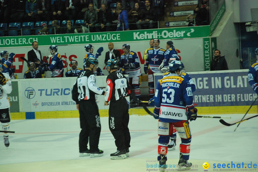 Eishockey Kloten - Schweiz: EHC Kloten vs. HC Lugano 3:1, 17.10.2017