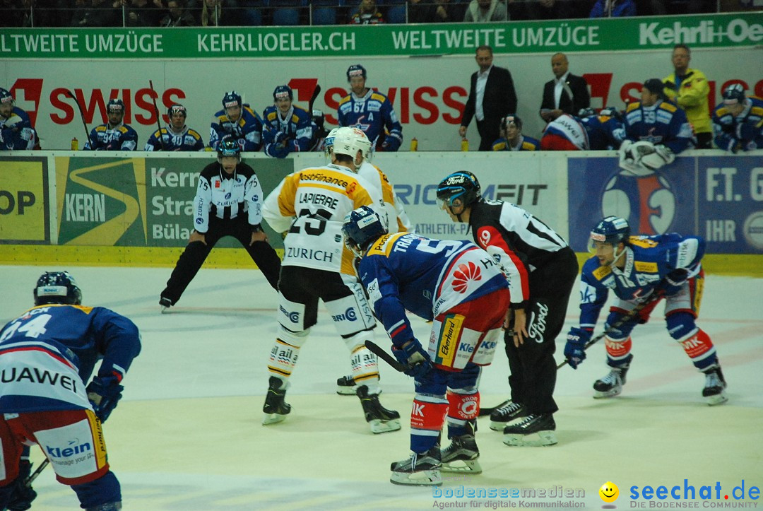 Eishockey Kloten - Schweiz: EHC Kloten vs. HC Lugano 3:1, 17.10.2017