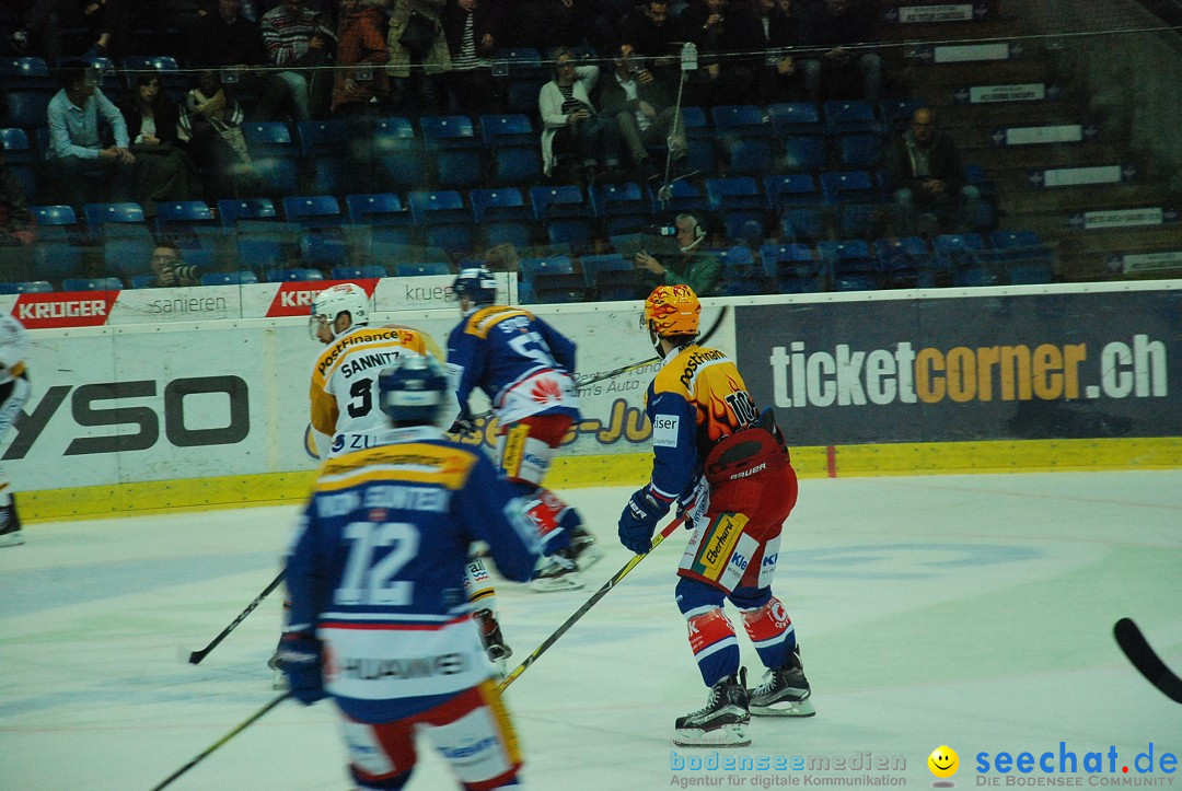 Eishockey Kloten - Schweiz: EHC Kloten vs. HC Lugano 3:1, 17.10.2017