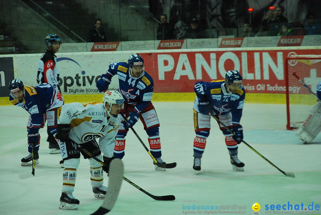 Eishockey Kloten - Schweiz: EHC Kloten vs. HC Lugano 3:1, 17.10.2017