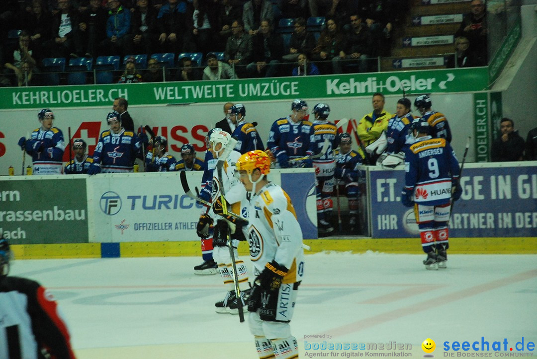 Eishockey Kloten - Schweiz: EHC Kloten vs. HC Lugano 3:1, 17.10.2017