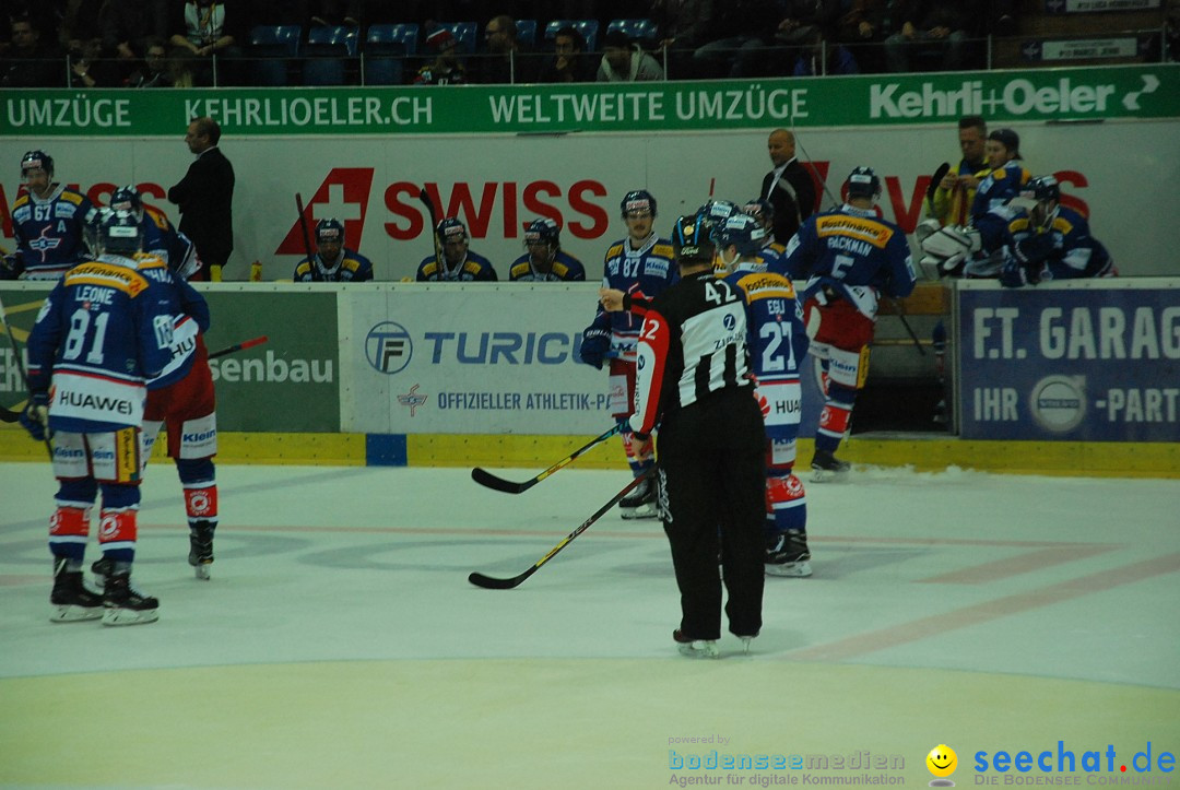 Eishockey Kloten - Schweiz: EHC Kloten vs. HC Lugano 3:1, 17.10.2017