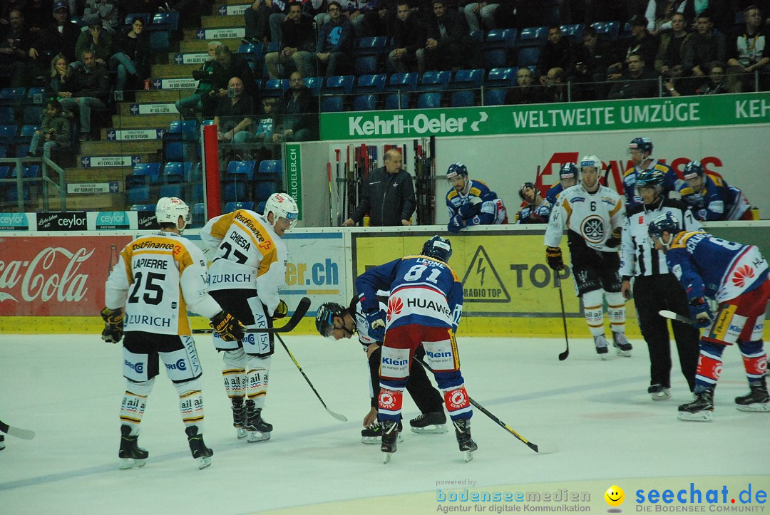 Eishockey Kloten - Schweiz: EHC Kloten vs. HC Lugano 3:1, 17.10.2017