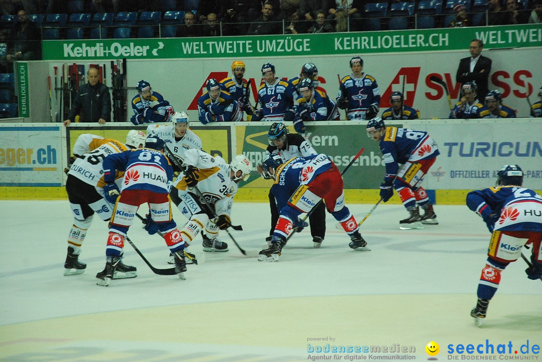 Eishockey Kloten - Schweiz: EHC Kloten vs. HC Lugano 3:1, 17.10.2017