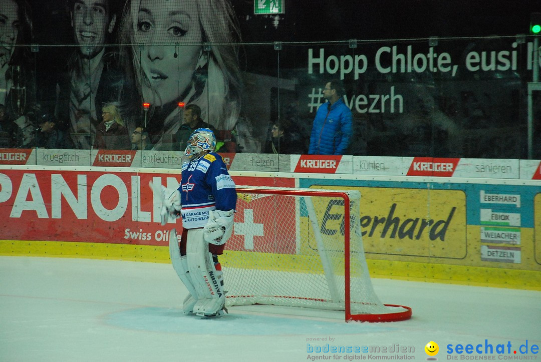 Eishockey Kloten - Schweiz: EHC Kloten vs. HC Lugano 3:1, 17.10.2017