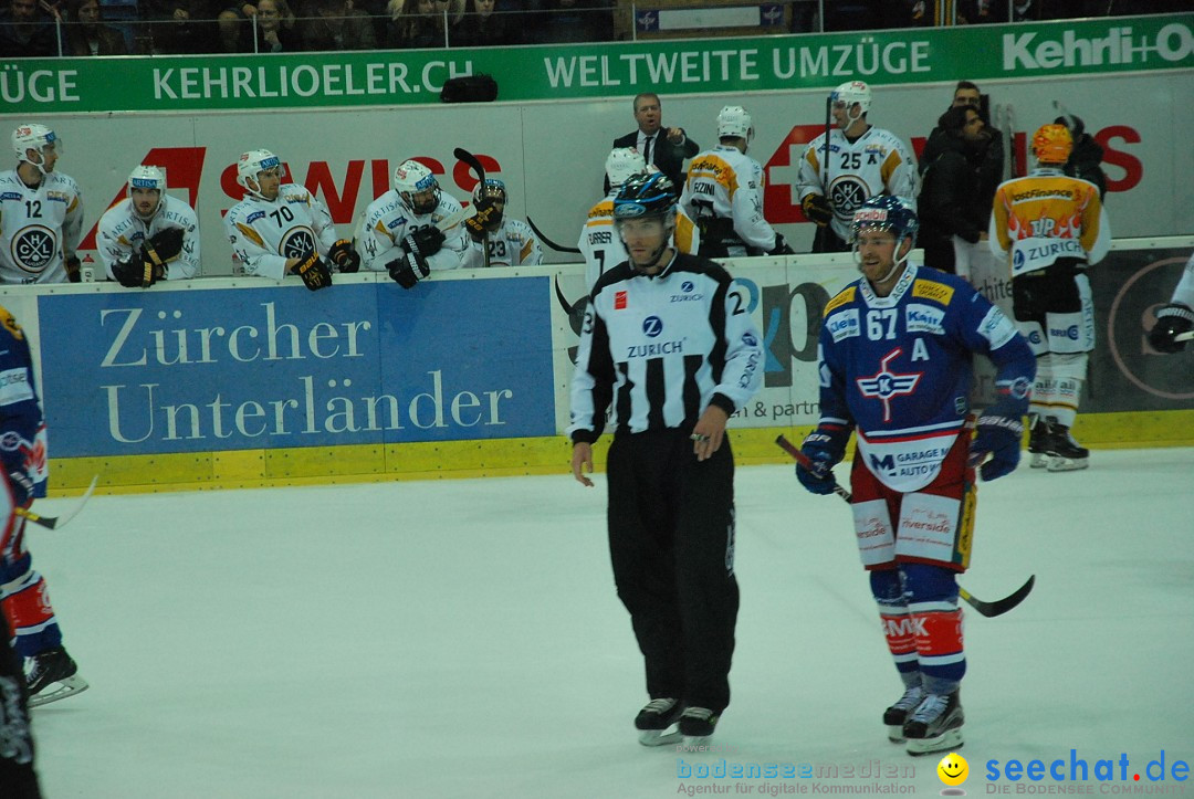 Eishockey Kloten - Schweiz: EHC Kloten vs. HC Lugano 3:1, 17.10.2017