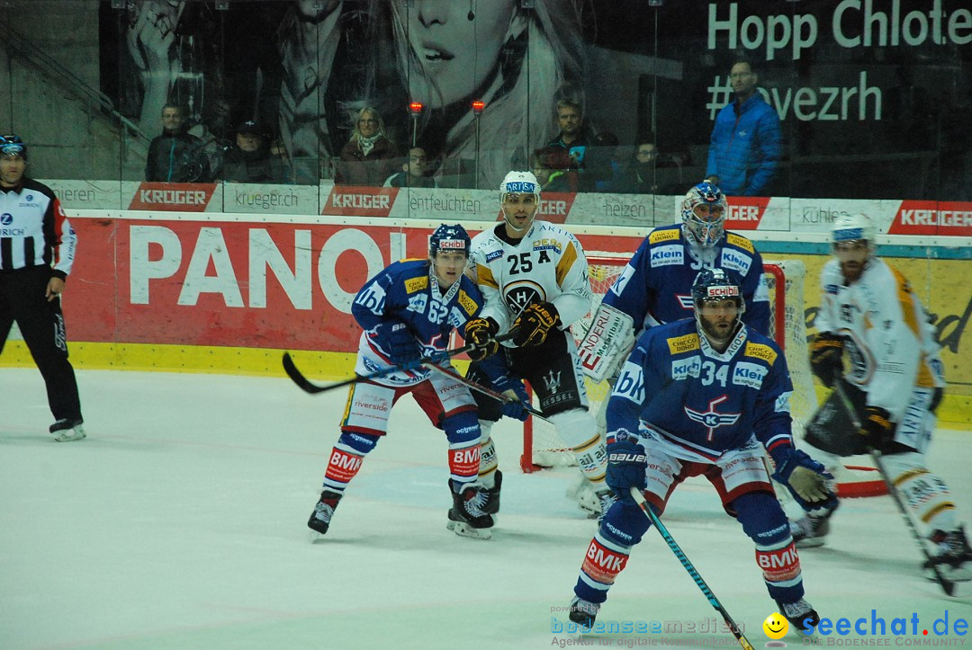 Eishockey Kloten - Schweiz: EHC Kloten vs. HC Lugano 3:1, 17.10.2017