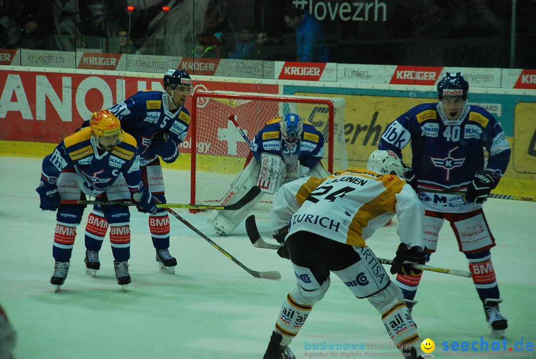 Eishockey Kloten - Schweiz: EHC Kloten vs. HC Lugano 3:1, 17.10.2017