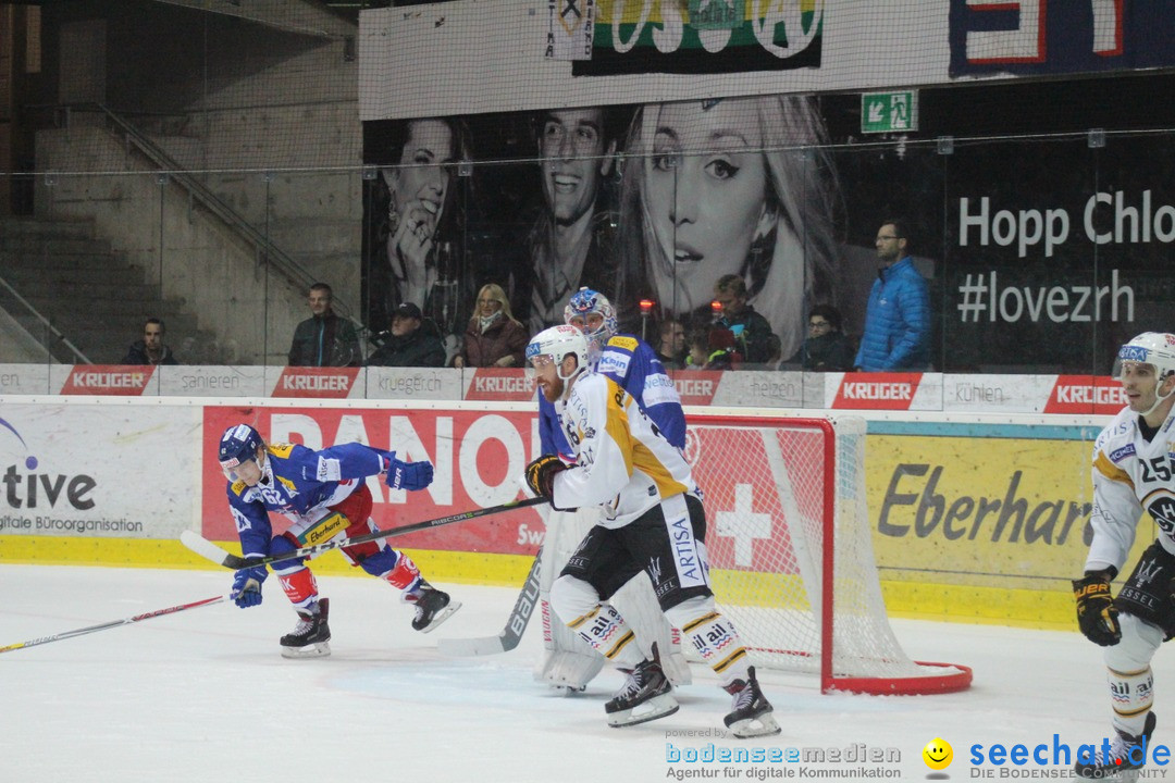 Eishockey Kloten - Schweiz: EHC Kloten vs. HC Lugano 3:1, 17.10.2017