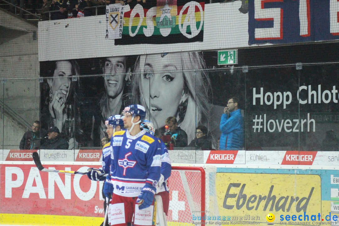 Eishockey Kloten - Schweiz: EHC Kloten vs. HC Lugano 3:1, 17.10.2017