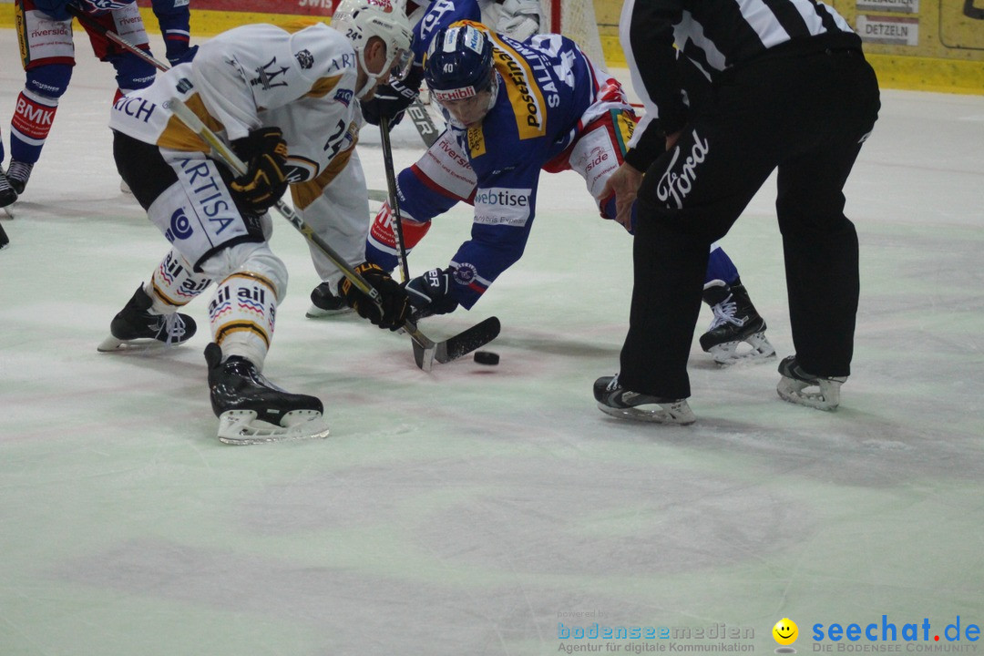 Eishockey Kloten - Schweiz: EHC Kloten vs. HC Lugano 3:1, 17.10.2017