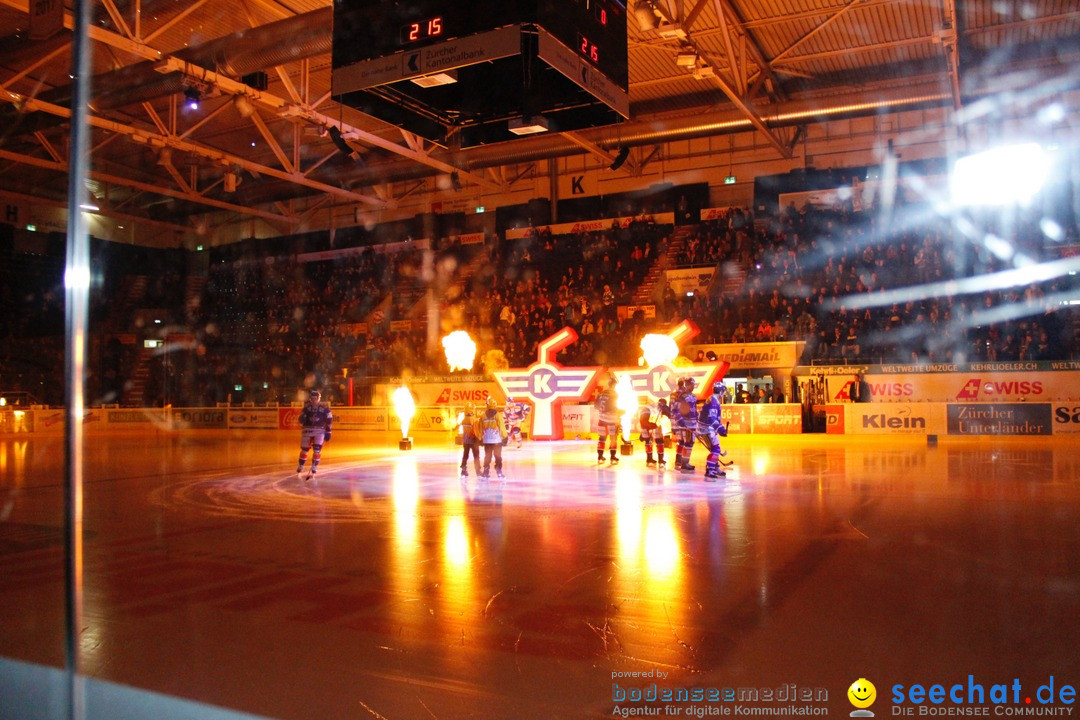 Eishockey Kloten - Schweiz: EHC Kloten vs. HC Lugano 3:1, 17.10.2017