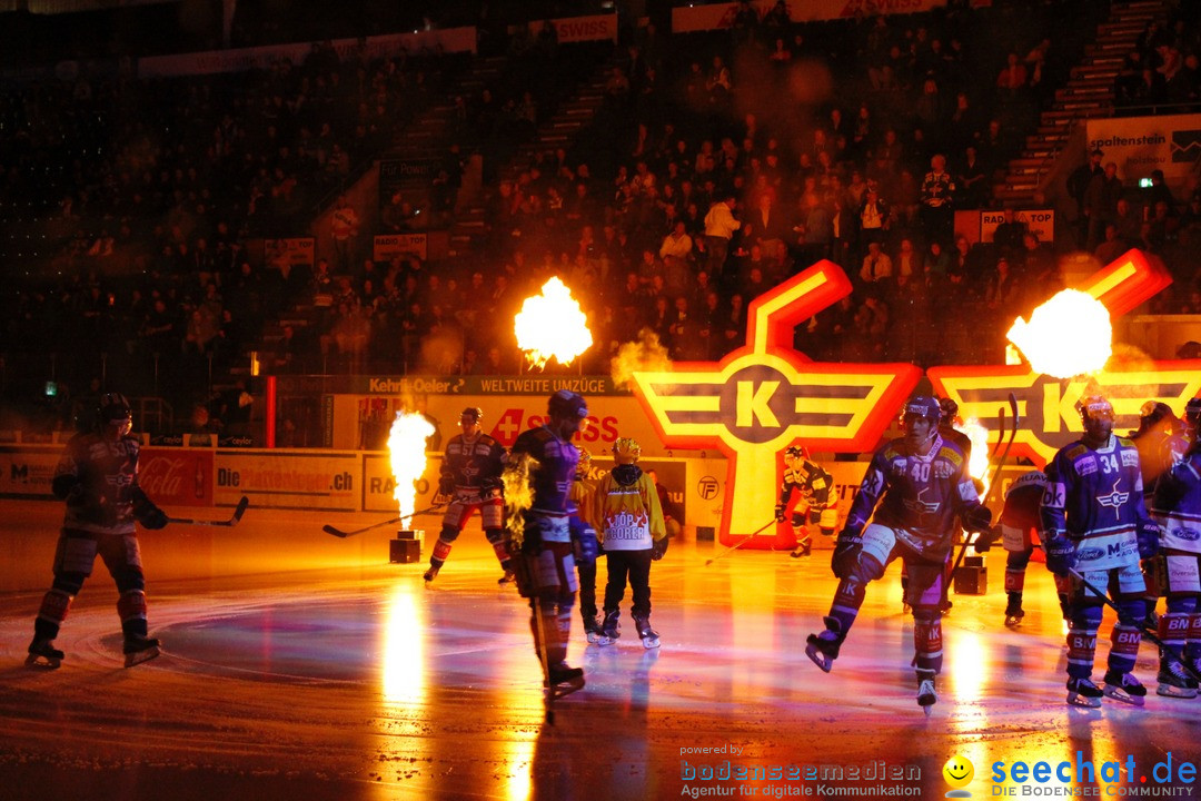 Eishockey Kloten - Schweiz: EHC Kloten vs. HC Lugano 3:1, 17.10.2017