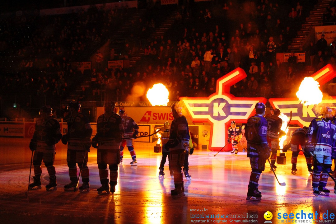 Eishockey Kloten - Schweiz: EHC Kloten vs. HC Lugano 3:1, 17.10.2017