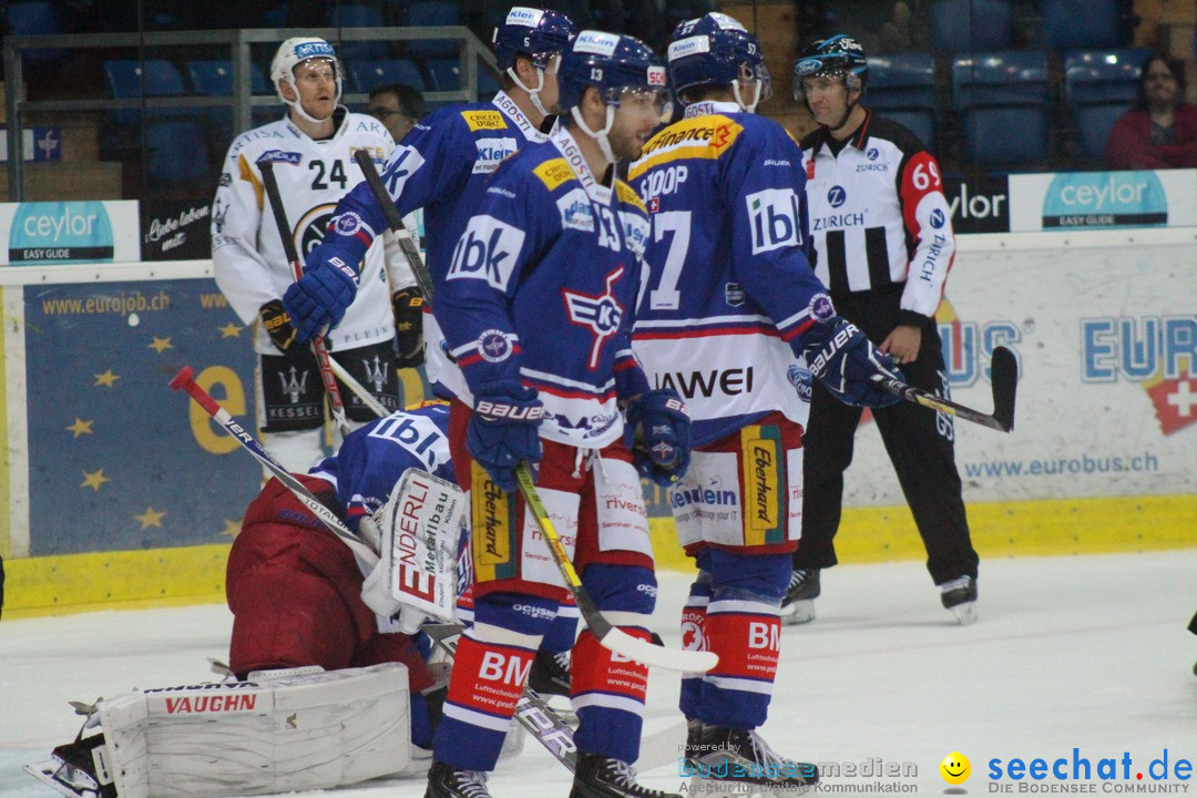 Eishockey Kloten - Schweiz: EHC Kloten vs. HC Lugano 3:1, 17.10.2017