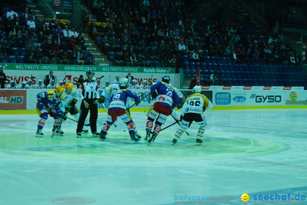 Eishockey Kloten - Schweiz: EHC Kloten vs. HC Lugano 3:1, 17.10.2017