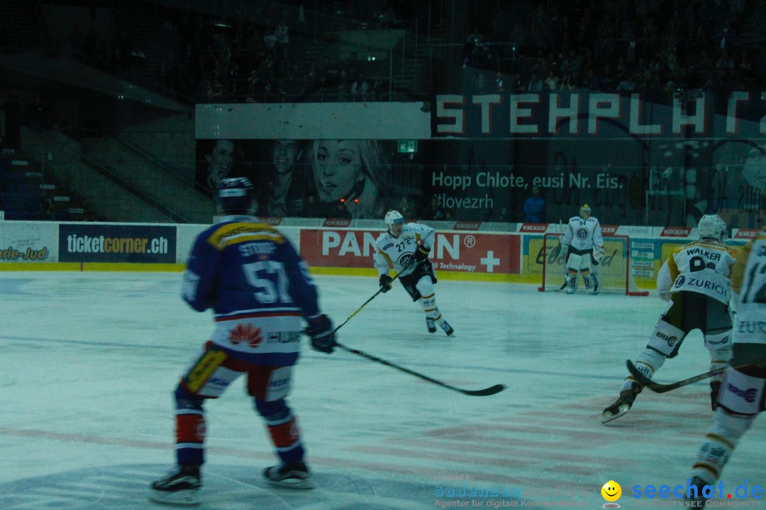 Eishockey Kloten - Schweiz: EHC Kloten vs. HC Lugano 3:1, 17.10.2017