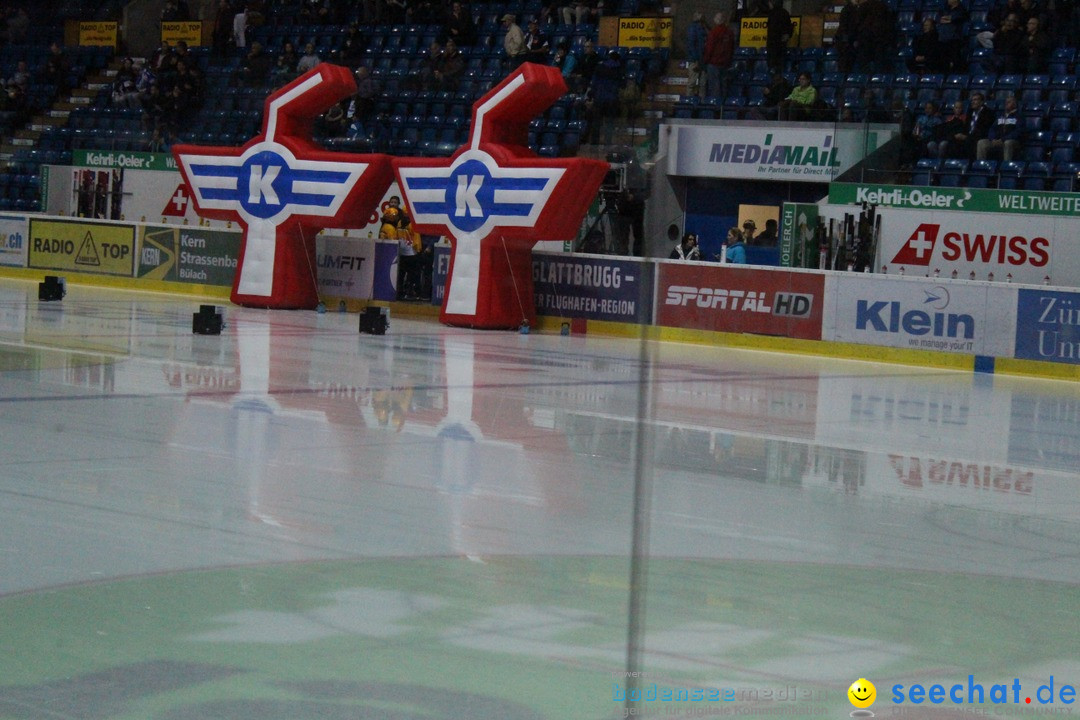 Eishockey Kloten - Schweiz: EHC Kloten vs. HC Lugano 3:1, 17.10.2017