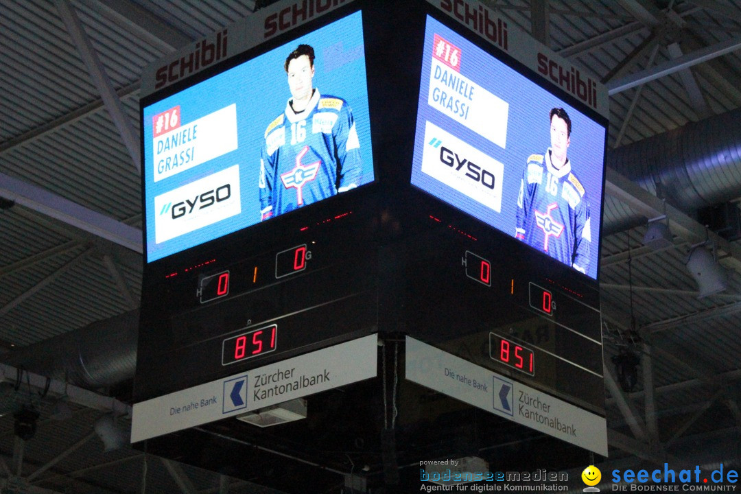 Eishockey Kloten - Schweiz: EHC Kloten vs. HC Lugano 3:1, 17.10.2017