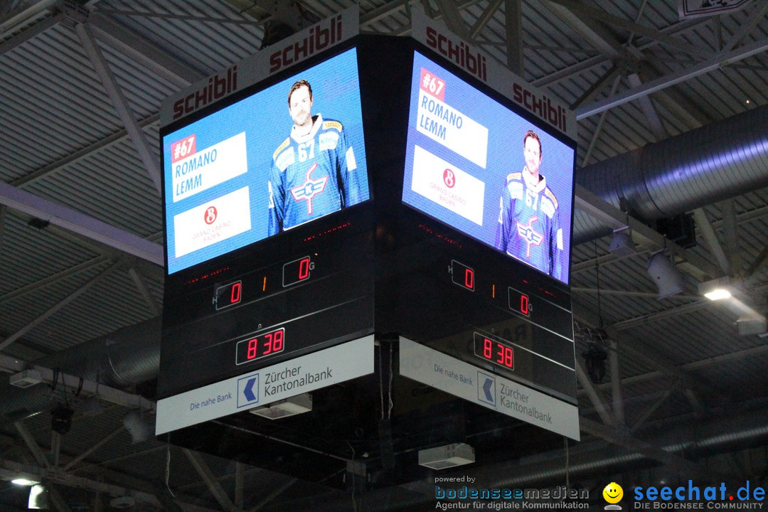 Eishockey Kloten - Schweiz: EHC Kloten vs. HC Lugano 3:1, 17.10.2017